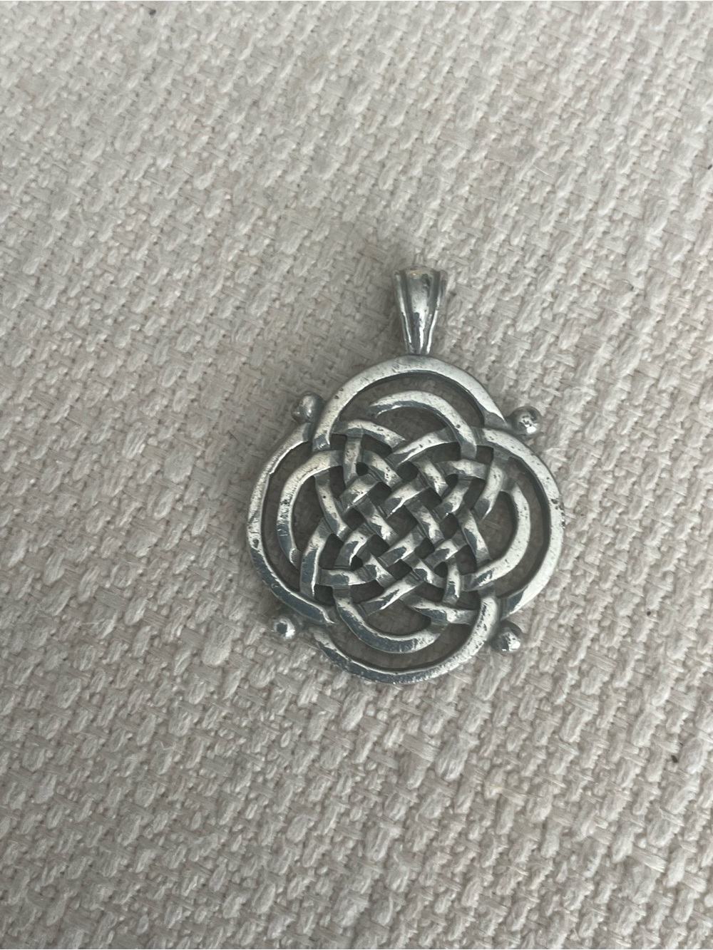 Silver Celtic Knot Pendant